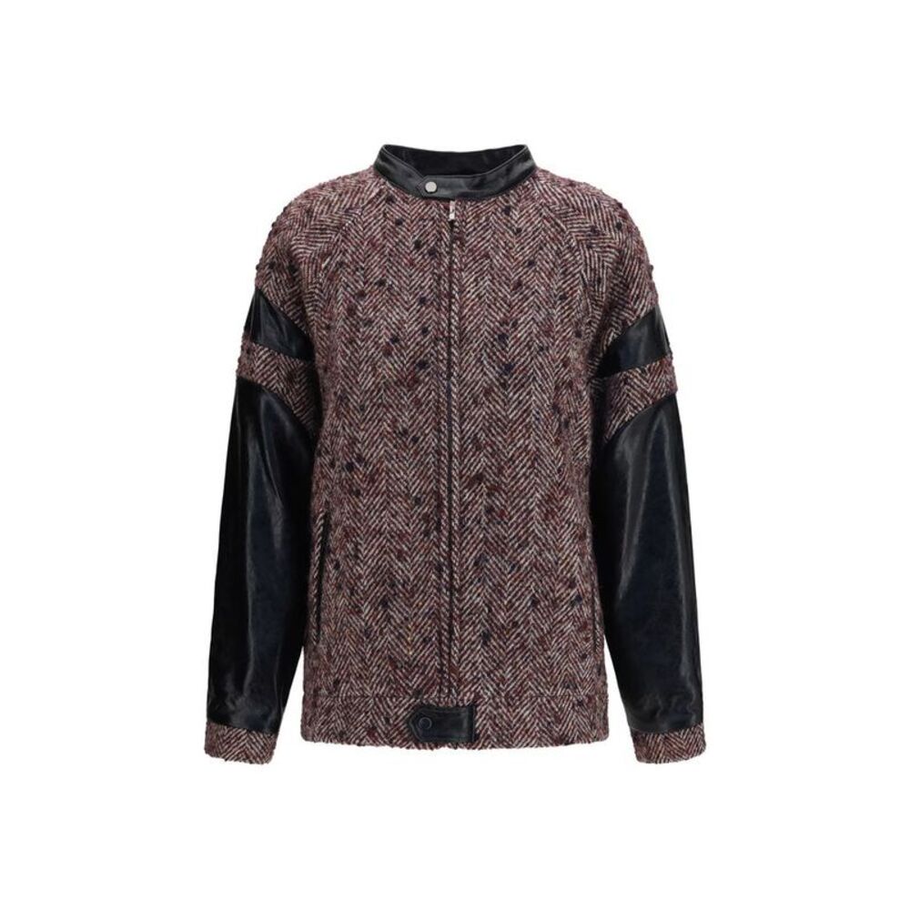 Kristina Ti Multicolor Wool Oves Aries Full-Length Women's Jacket